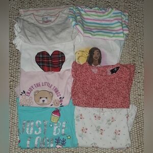 Girls 3T Colorful Girls Long-Sleeved Shirt Bundle